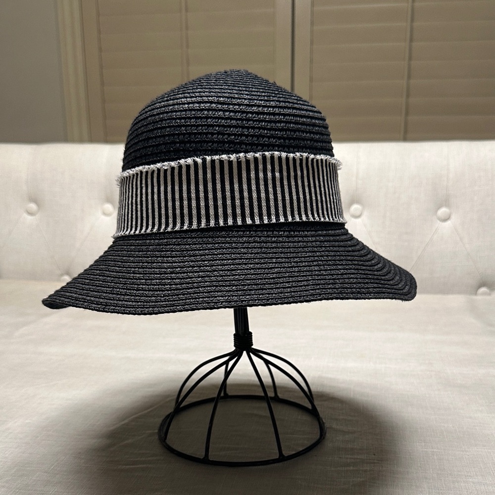 Marciano Black Straw Hat